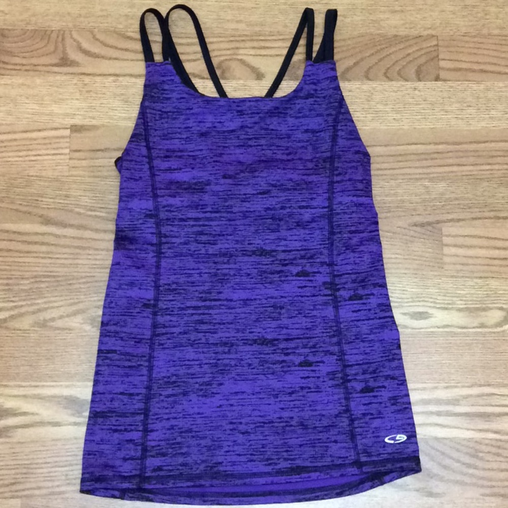Purple Champion workout shirt XS